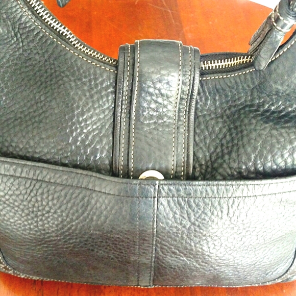 Black Vintage Coach Purse - Picture 7 of 8